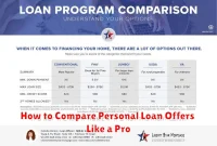 How to Compare Personal Loan Offers Like a Pro