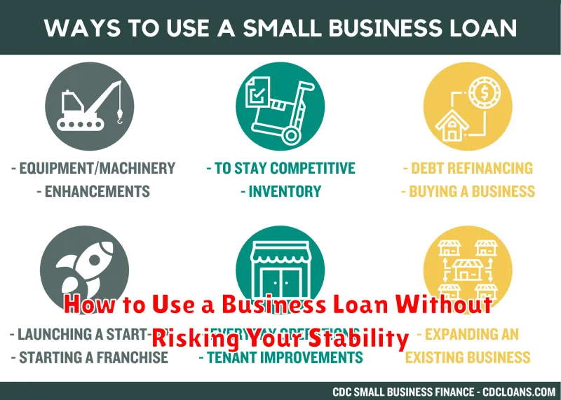 How to Use a Business Loan Without Risking Your Stability